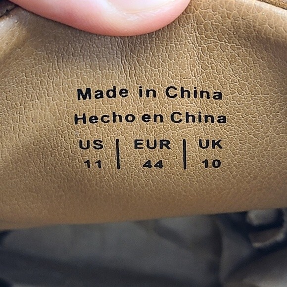 Hawker Rye Porewia Speed Lace Derby Brown Mens Dress Shoe 11 - Picture 9 of 16